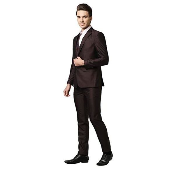 Raymond Dark Brown Suit - Image 3