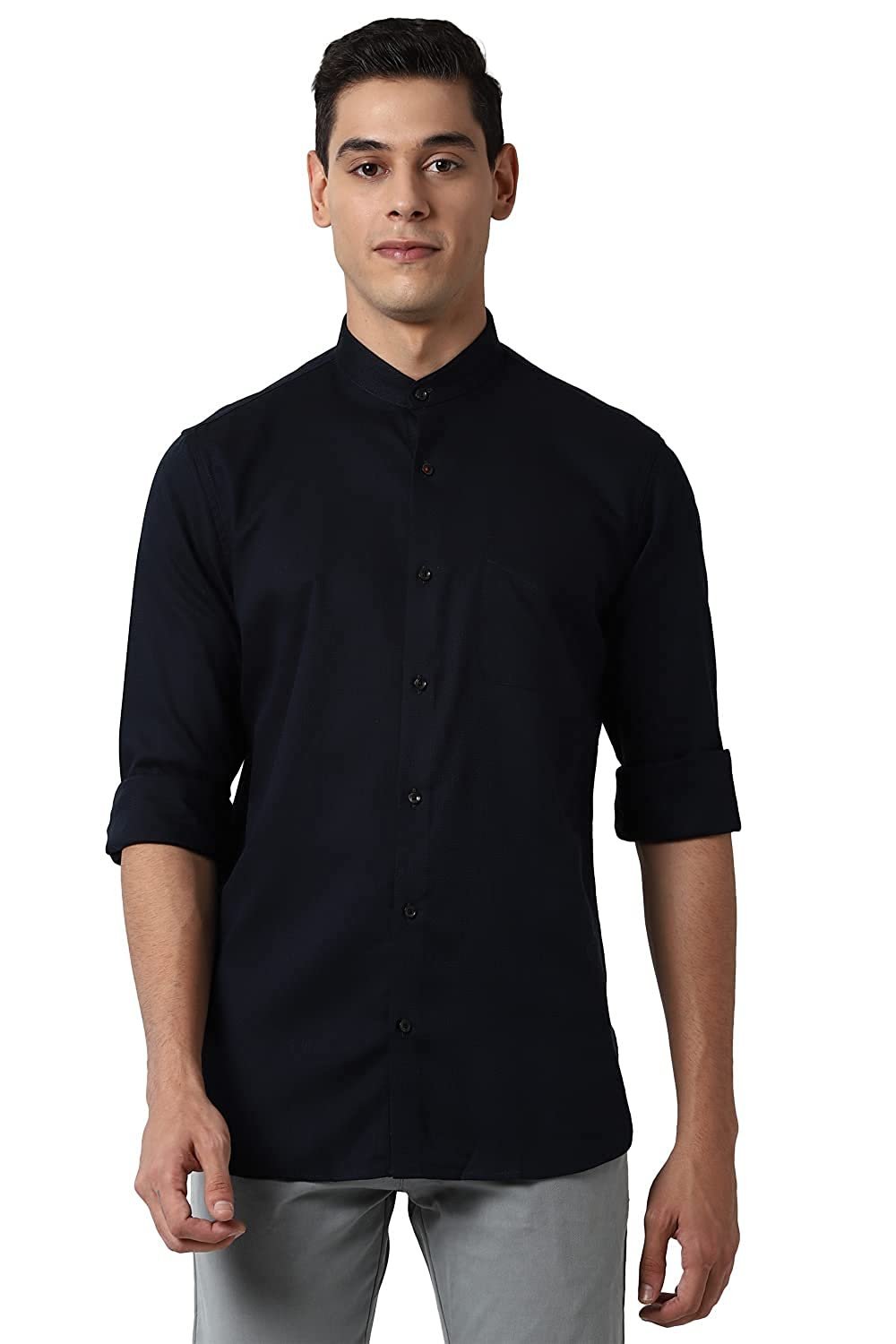 Peter England Men's Slim Fit Shirt