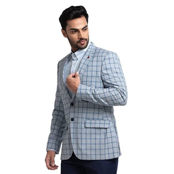 Raymond Medium Blue Blazer - Image 3