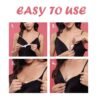 Fashion Tape, Double Sided Fashion Tape for Bra, Lingerie, Dresses, Clothing for Skin, Body Clothing Bra Strip 10mm White.(Set of 36 Strips) - Image 5